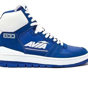 Avia 830 High-Top Sneakers in Blue and White- Worn once!